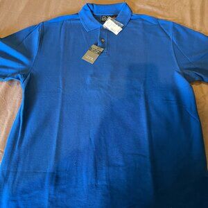 NWT "Jos. A. Bank" Travelers Collection Blue Polo XL